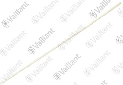 Vaillant Rohr, lang und schlank, in heller Farbe, zeigt ein simples Design für technische Anwendungen.